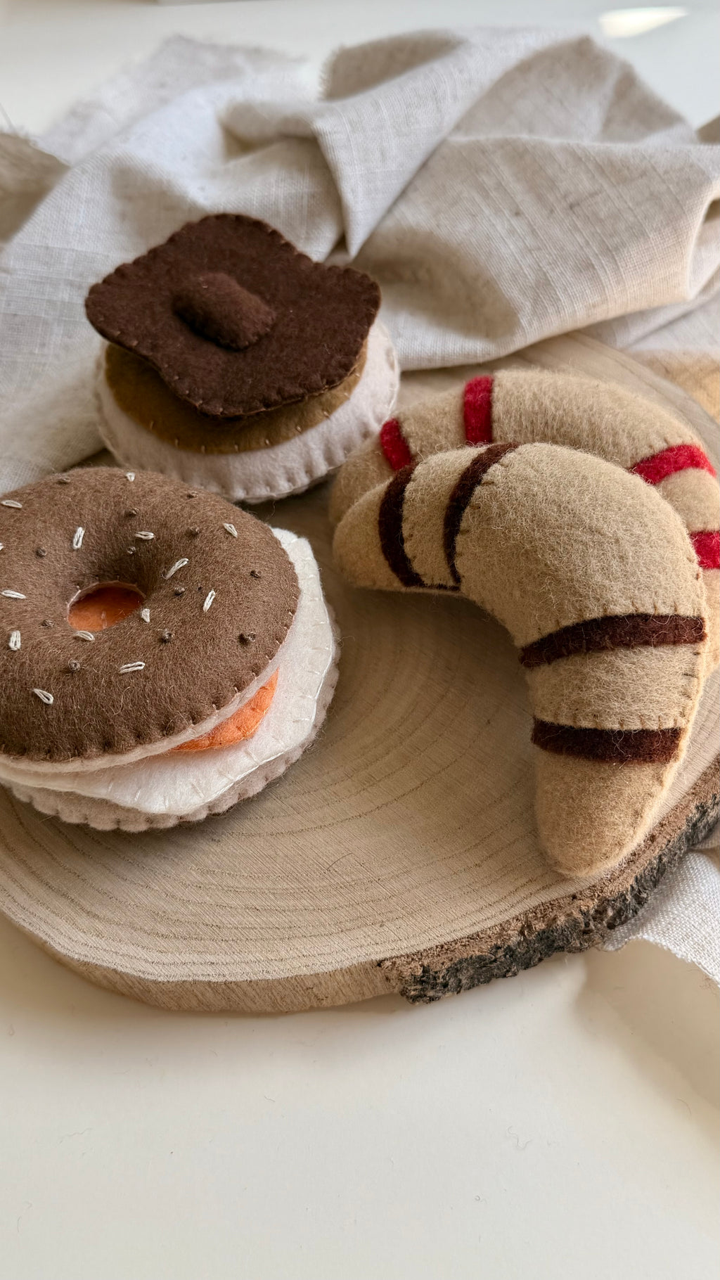 Bagel szendvics, croissant & csokis palacsinta játékkészlet